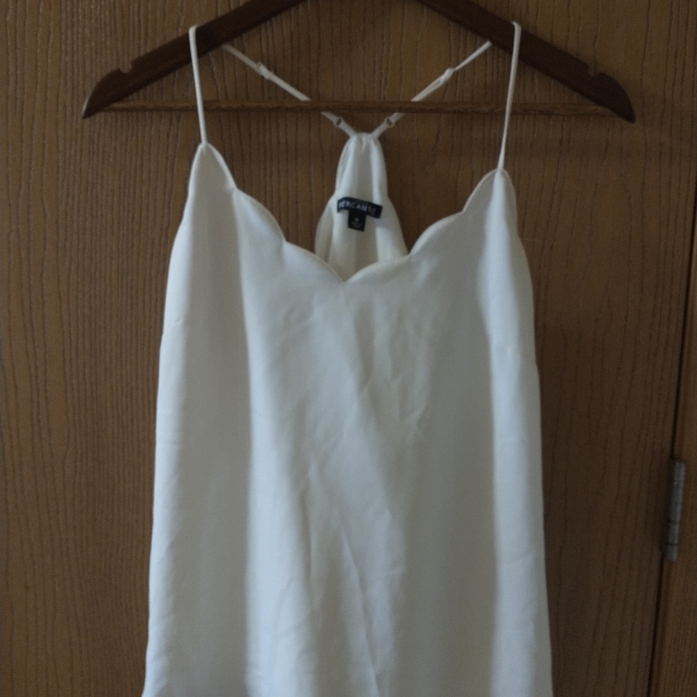 White J. Crew tank top, size 6